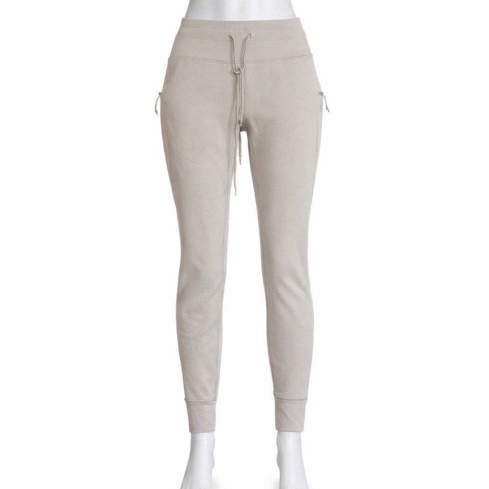 Avalanche Outdoor Supply Co Womens Joggers Beige Tan Drawstring Pockets Size M